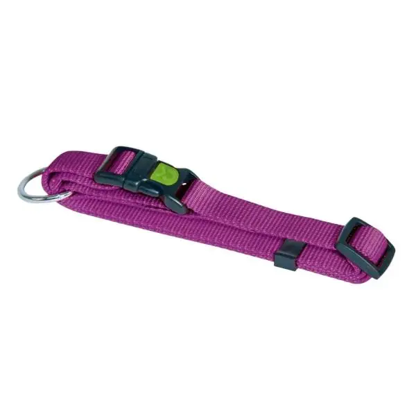 Bezpieczne zakupy Obroża Miami Fioletowa 20-35cm, 10mm 82149 06-1501