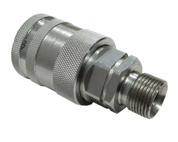 Taniej Szybkozłącze hydrauliczne gniazdo M20x1.5 gwint zewnętrzny EURO PUSH-PULL (9100822G) (ISO 7241-A) Waryński