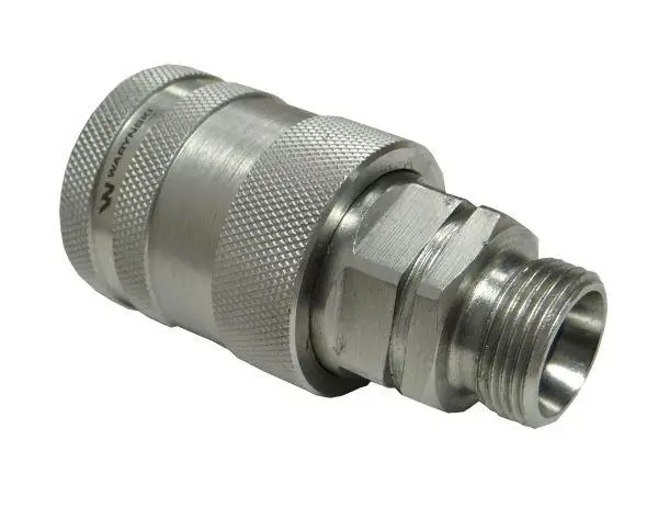 Szybkozłącze hydrauliczne gniazdo M22x1.5 gwint zewnętrzny EURO PUSH-PULL (9100822G) (ISO 7241-A) Waryński Wybór klientów