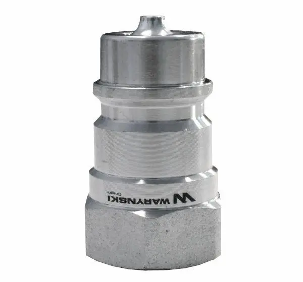 Kup teraz Szybkozłącze hydrauliczne wtyczka G1/4"BSP gwint wewnętrzny ISO 7241-A Waryński