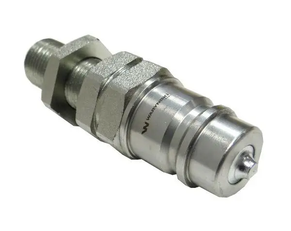 Szybkozłącze hydrauliczne wtyczka long M18x1.5 gwint zewnętrzny EURO (9100818W) (ISO 7241-A) Waryński Bezpieczne zakupy