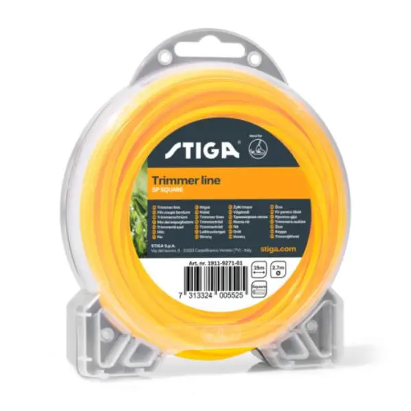 Żyłka tnąca kwadratowa 2,7/15m 1911-9271-01 Stiga Kup online