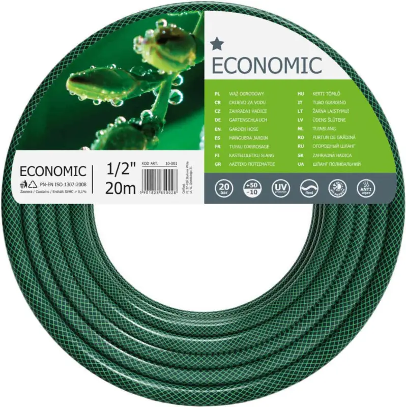 Zamów teraz Wąż ogrodowy ECONOMIC 1/2" 20 m