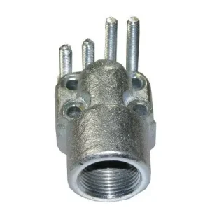 Adapter pompy hydraulicznej kątowy 4 otwory 3/4" 40 mm M6 Rabat
