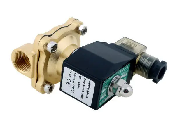 Elektrozawór 2N15 1/2" 230V AC NC (normalnie zamknięty) EPDM komplet z cewką i wtykiem Dostępne od ręki