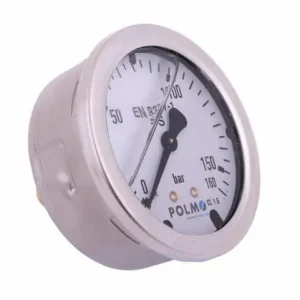 Manometr glicerynowy M63 0-160 bar tylne przyłącze G1/4" POLMO Bestseller