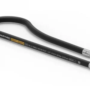 Zniżka Przewód hydrauliczny gładki z uszczelnieniem - 160 bar gwint M22x1.5 prosta/90 stopni L-3000mm DN12-1SN (AK-13-3000; P11P12) 16MPa Waryński