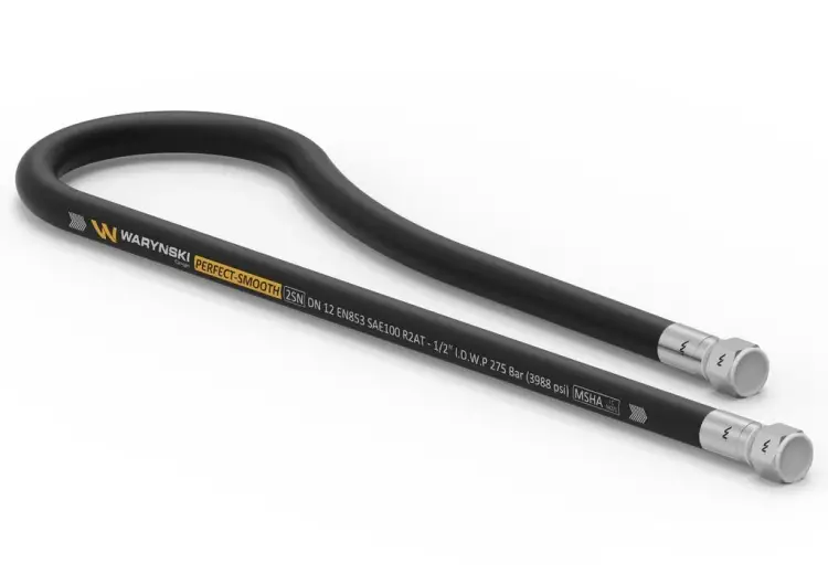 Bezpieczna płatność Przewód hydrauliczny gładki z uszczelnieniem - 275 bar gwint M22x1.5 proste L-630mm DN12-2SN (AA-13-630; P11P11) 27.5MPa Waryński