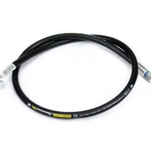 Zniżka Przewód hydrauliczny gładki z uszczelnieniem - gwint M18x1.5 prosta/90 stopni (kolanko) L-1500mm DN10-1SN (AK-10-1500; P11P12) 18.0MPa Waryński