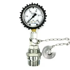 Zestaw pomiarowy ciśnienia hydrauliki z manometrem 250 bar gniazdo skręcane Waryński Oferta limitowana