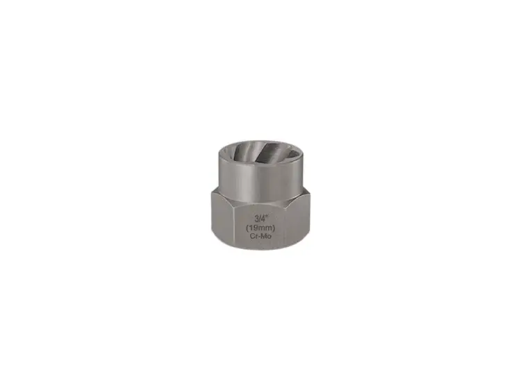 Wybór klientów Nasadka do odkręcania uszkodzonych śrub i nakrętek, 3/4"(19mm) - kute/ stal Cr-Mo, Teger