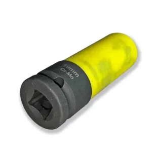 Zniżka Nasadka udarowa 1/2 ze stali CrMo 19mm z magnesem i osłoną do felg aluminiowych Waryński