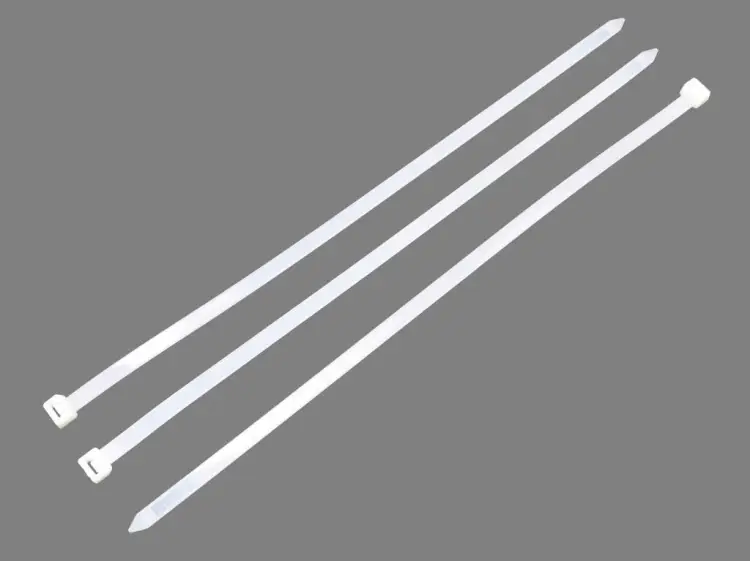 Rabat Opaski kablowe, opaska kablowa, opaski zaciskowe, tyrytytki, trytytki, 12.0 x 750mm 100 szt w worku transparentne odporne na UV, Teger