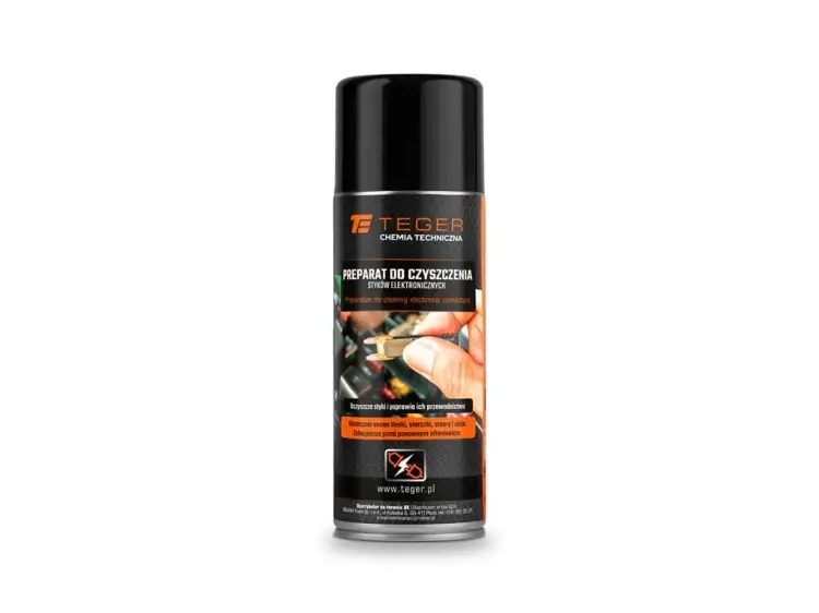 Nowość Preparat do czyszczenia styków elektronicznych, 400ml, Teger
