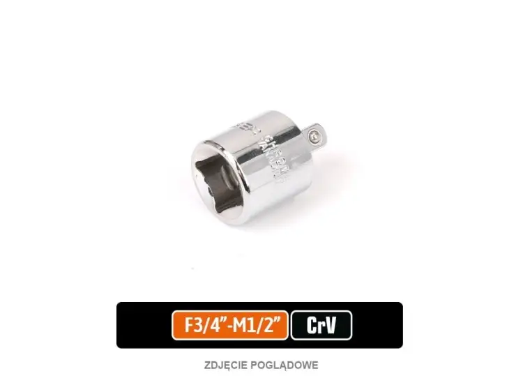 Wybór klientów Redukcja F 3/4"-M 1/2", CR-V, Teger
