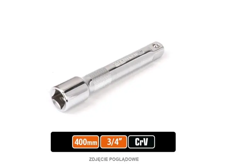 Kup online Przedłużka do nasadek 3/4" 400 mm, CR-V, Teger