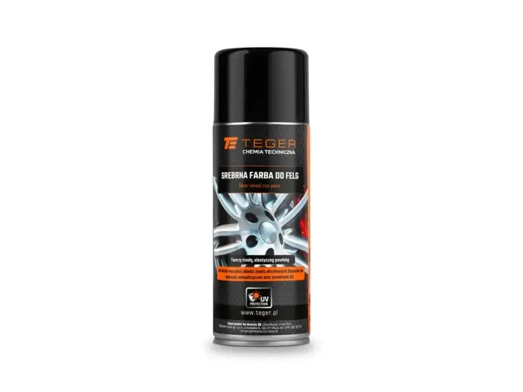 Hit cenowy Srebrna farba do felg400 ml / TEGER