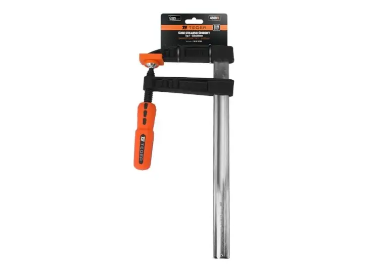 Ścisk stolarski śrubowy, TYP F120x300 mm, Teger Oferta limitowana