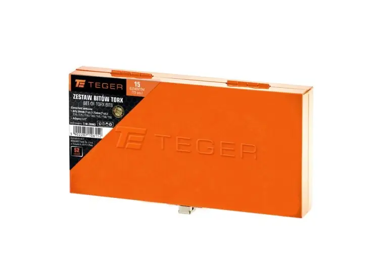 Zestaw bitów TORX (15 el.) / TEGER Oferta