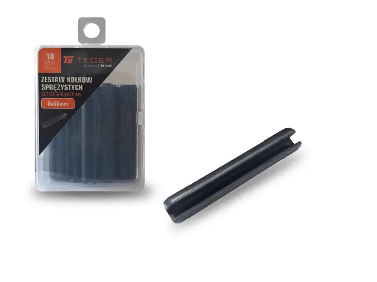 Kołek sprężysty 8x50 TEGER, (sprzedawane po 10) Premium