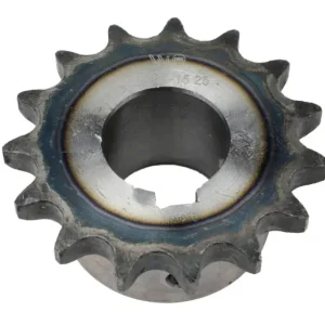 Bezpieczna płatność Koło łańcuchowe, hartowane 08B1 (R1 1/2) Z-15 otwór 30mm, Waryński