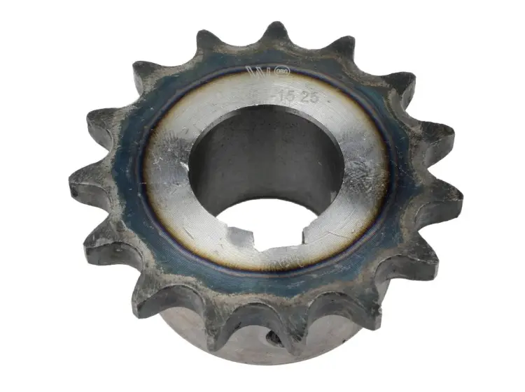 Bezpieczna płatność Koło łańcuchowe, hartowane 08B1 (R1 1/2) Z-15 otwór 30mm, Waryński
