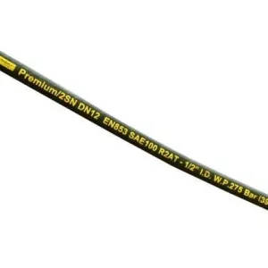 Bestseller Wąż hydrauliczny do zakuwania DN12 2-oplotowy 275 Bar Waryński (sprzedawany po 25m)