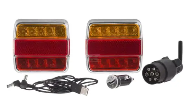 Super okazja Zestaw lamp bezprzewodowych LED 7 pin KRAMP