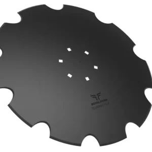 Tylko dziś Talerz, uzębiony Z-10 fi 560 mocowanie 6/120 grubość 4 mm stal borowa, Royal Farm