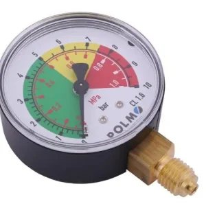 Bezpieczne zakupy Manometr suchy M63 0-10 bar (1Mpa) gwint M12x1.5 dolne przyłącze. Opryskiwacz POLMO