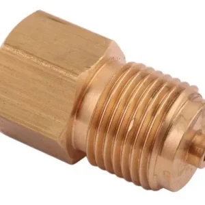 Złączka manometryczna gwint zewnętrzny G1/2" x gwint wewnętrzny G1/4" (mosiądz) POLMO Szybka wysyłka