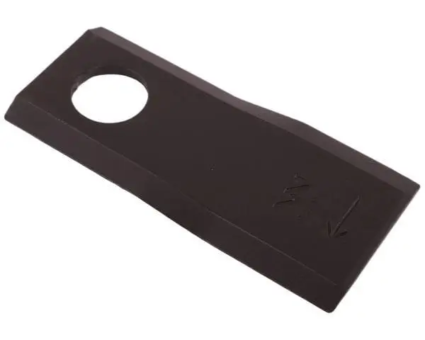 Oferta limitowana Nóż. nożyk kosiarka prawy 107x46x4mm otwór 21 WARYŃSKI ( sprzedawane po 25 )