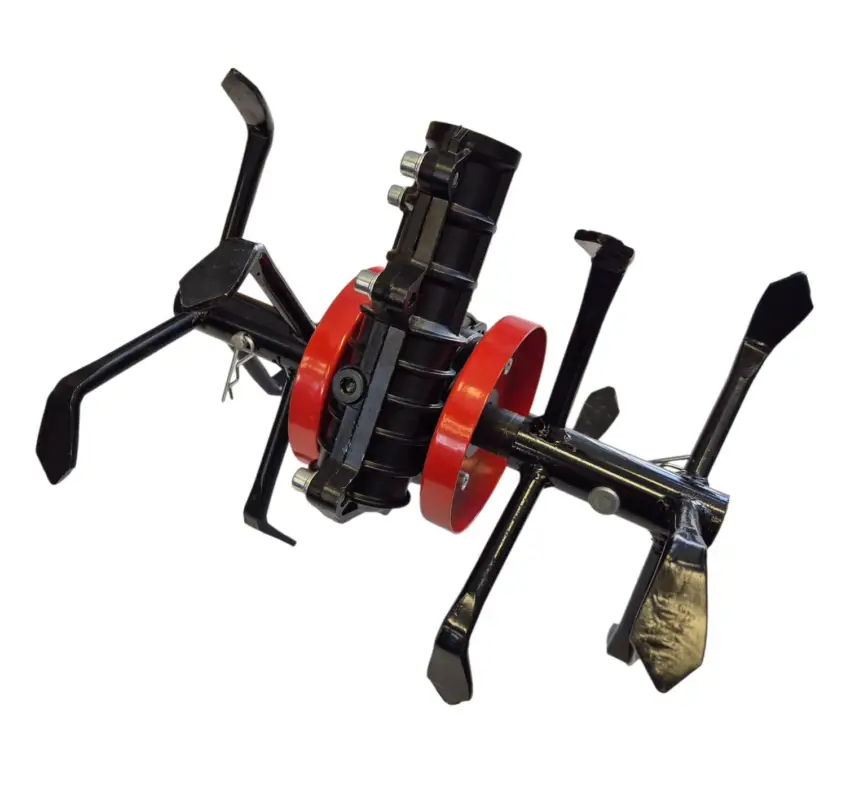 PRZYSTAWKA GLEBOGRYZARKA DO KOSY 28mm 9 FREZÓW SZEROKOŚC ROBOCZA 260mm WZMACNIANA Promocja